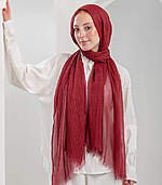 Ruffled Thailand Scarf