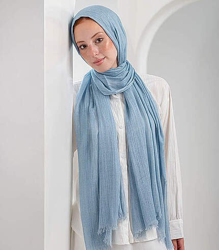 Ruffled Thailand Scarf