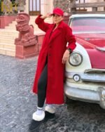 Long wool coat - Image 3