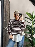 Striped knit sweater - Image 3