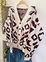 Leopard Knit Sweater