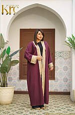 Linen Kaftan Gold Frame - Image 5