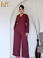 Three-button wrap top Set - Image 2