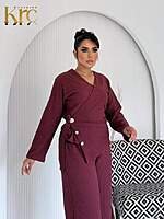 Three-button wrap top Set - Image 14