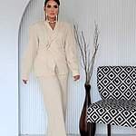 Linen Jacquard