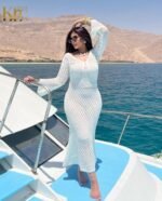 Mesh Beach Dress - Image 3