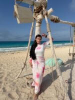 Pink Tie-dye Burkini - Image 7