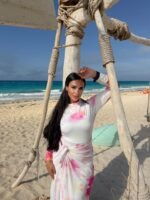 Pink Tie-dye Burkini - Image 5