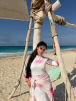 Pink Tie-dye Burkini - Image 2
