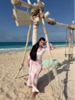 Pink Tie-dye Burkini - Image 4