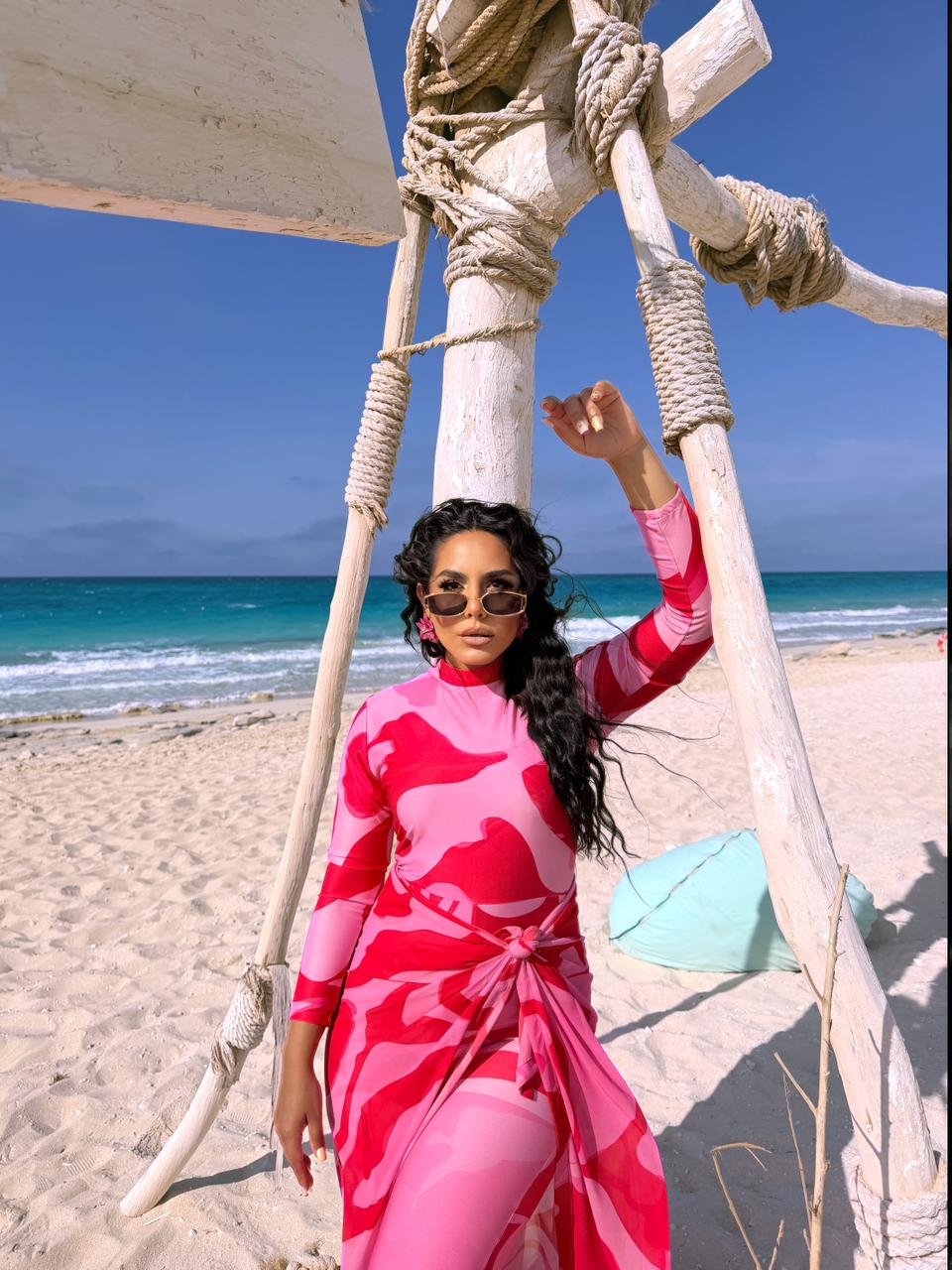 WhatsApp Image 2026-06-10 at 11.24.22 PM Barbie Burkini-Hot Pink - Image 1