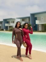 Burkini with Double brooch - Image 11