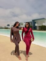 Burkini with Double brooch - Image 25