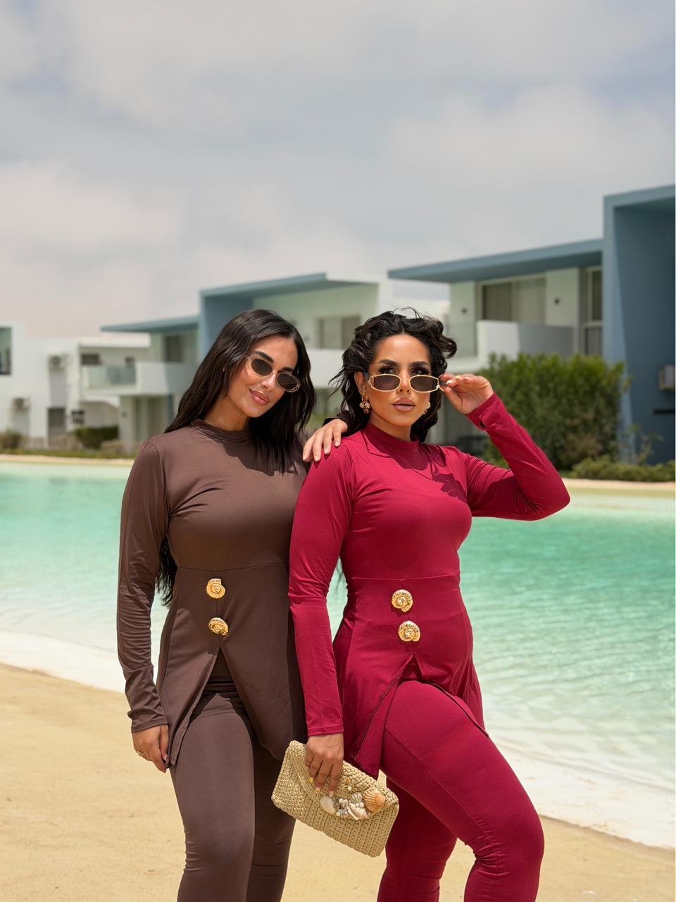 WhatsApp Image 2026-06-18 at 12.16.49 AM (2) Burkini with Double brooch - Image 1