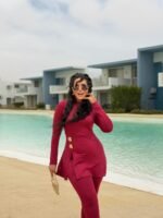 Burkini with Double brooch - Image 23