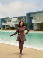 Burkini with Double brooch - Image 21