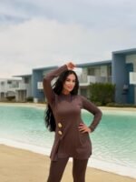 Burkini with Double brooch - Image 17
