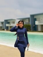 Burkini with Double brooch - Image 15