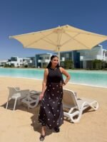 High-Waist Crepe Skirt - Image 9