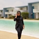 Burkini with Star brooch