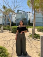 Striped wide-leg pant - Image 22