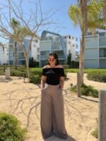 Striped wide-leg pant - Image 14