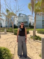 Striped wide-leg pant - Image 15