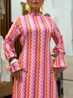 Wrab Colored Dress - Image 5