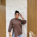 Side-Slit T-Shirt