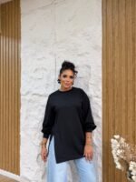 Side-Slit T-Shirt - Image 2