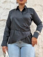 Stain Wrab Blouse