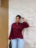 Stain Wrab Blouse - Image 6