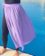 Chiffon Wrap Beach Skirt - Image 12