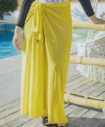 Chiffon Wrap Beach Skirt - Image 8