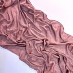 Ruffled cotton Scarf ( Rose Gold)