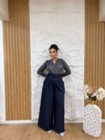 3-Button High Waist Pants - Image 6