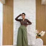 3-Button High Waist Pants