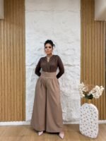 3-Button High Waist Pants - Image 7