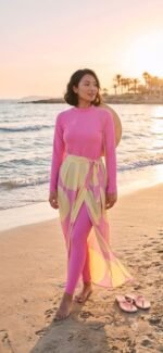Digital Wrap Beach Skirt