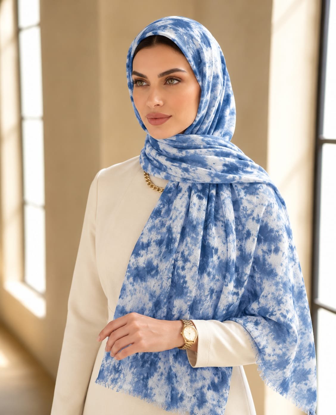 WhatsApp Image 2026-10-14 at 00.37.44 Original Ruffled Ruxton Scarf - Image 1